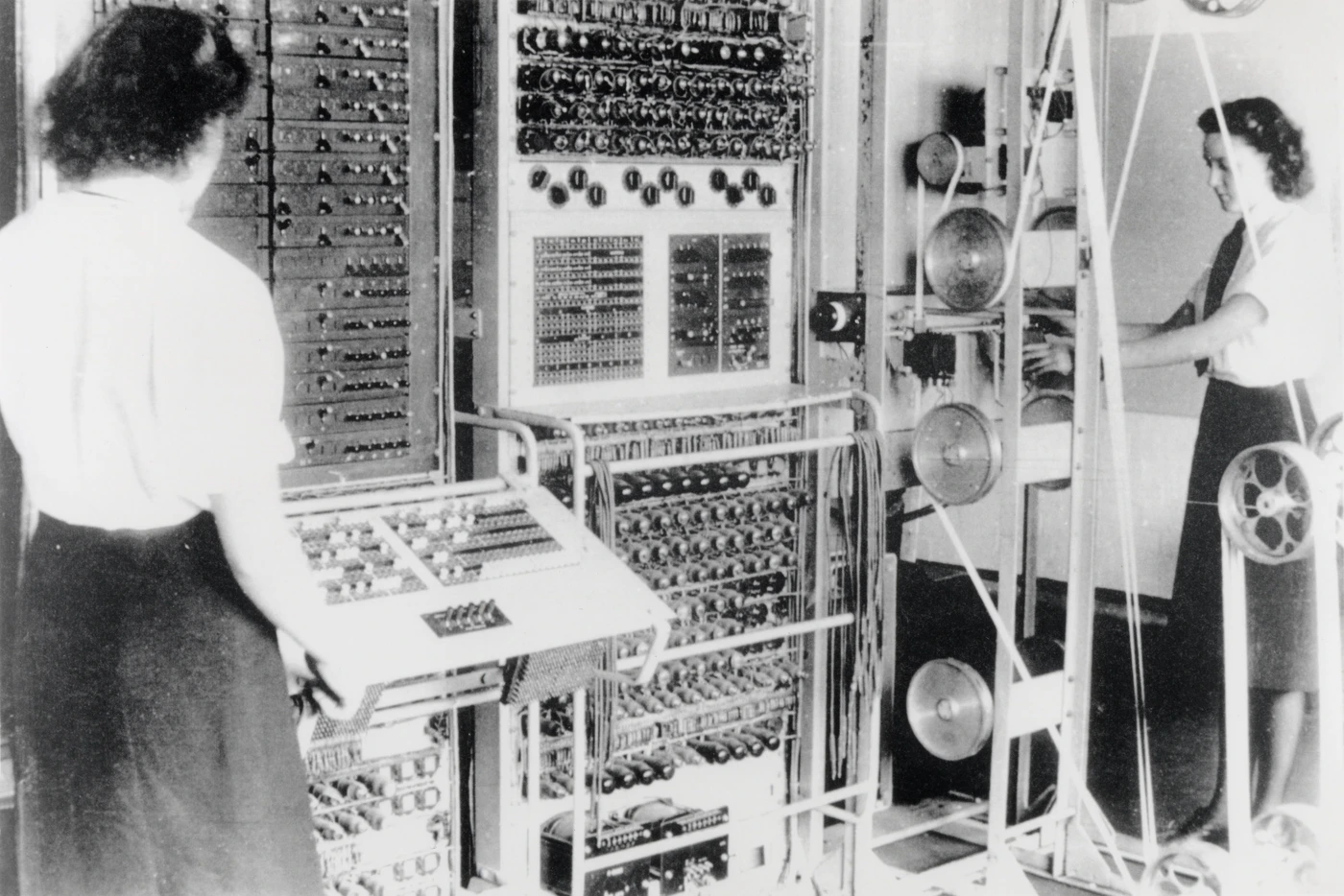 Colossus, the world's first programmable, electronic, digital computer.